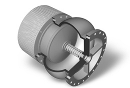 Foot Valve cutaway as an example of Titan's Specialty Products